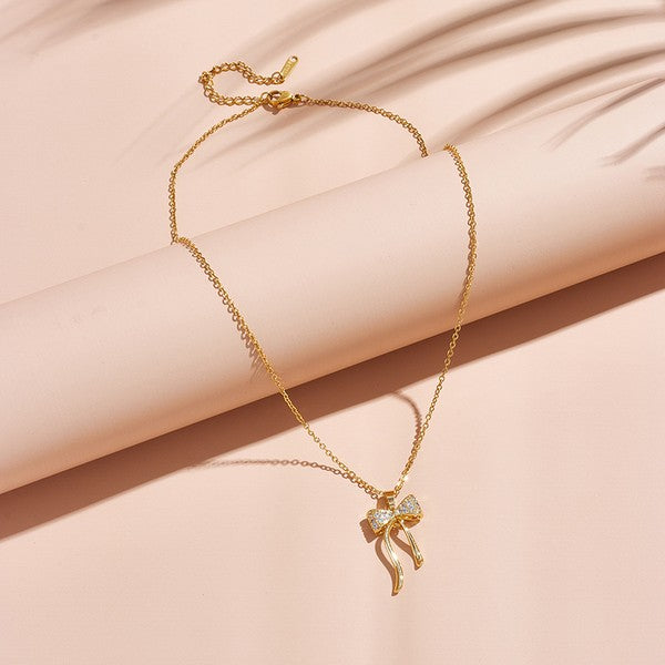 Free Bow Necklace