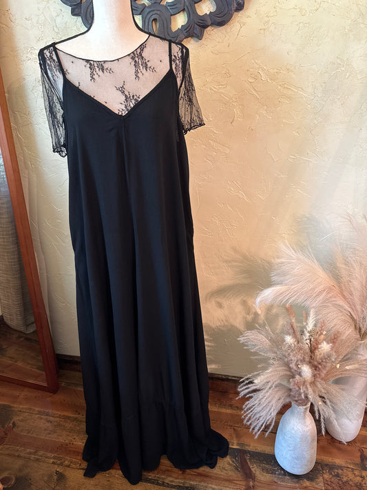 Black Cami Maxi Dress