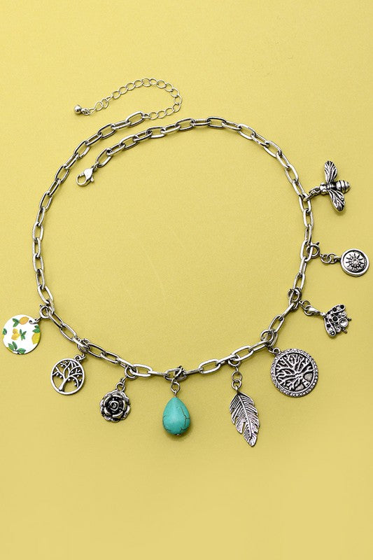 Boho Charm Necklace