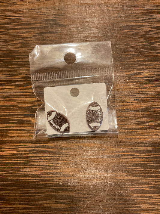 Glitter Football Studs