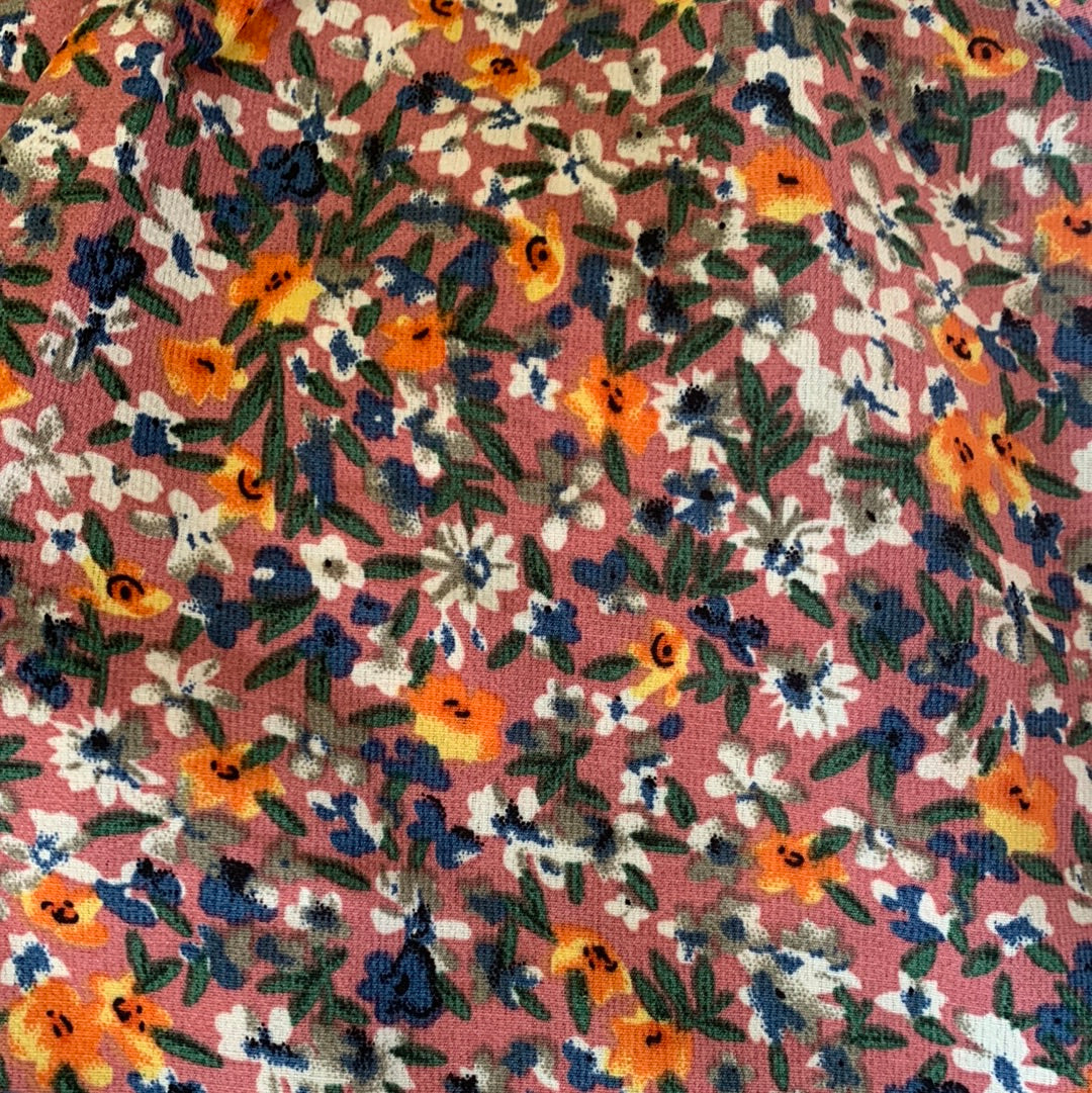 Ruffled Ditzy Floral Dress - Remembering Ruth Company