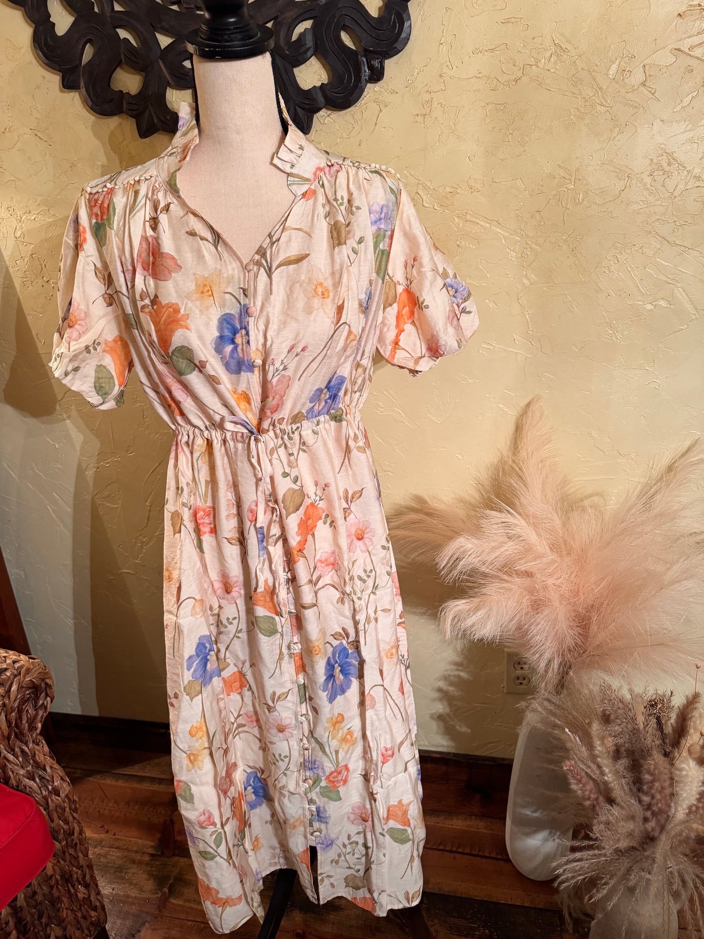 Ivory Midi Dress