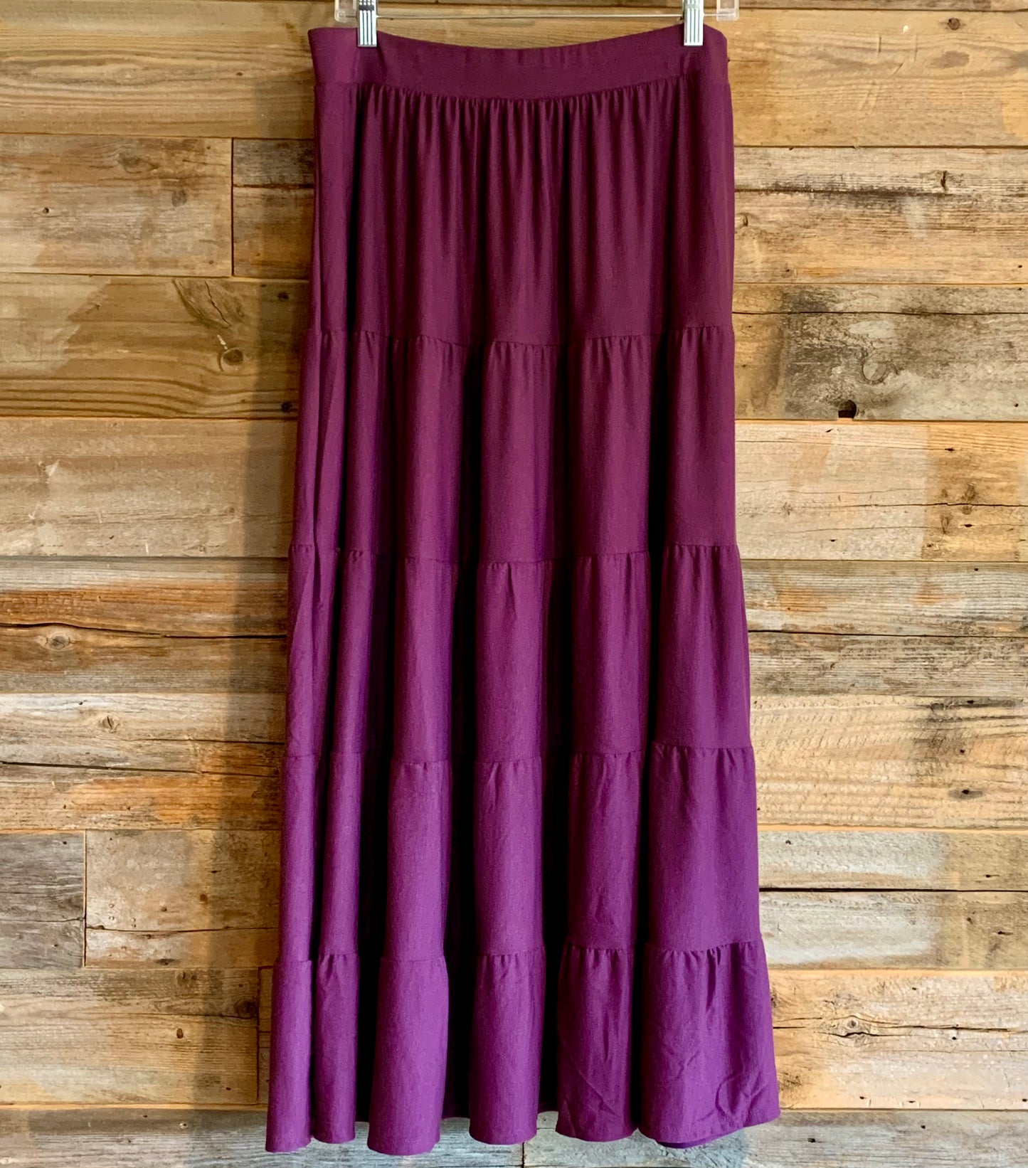 Tiered Maxi Skirt