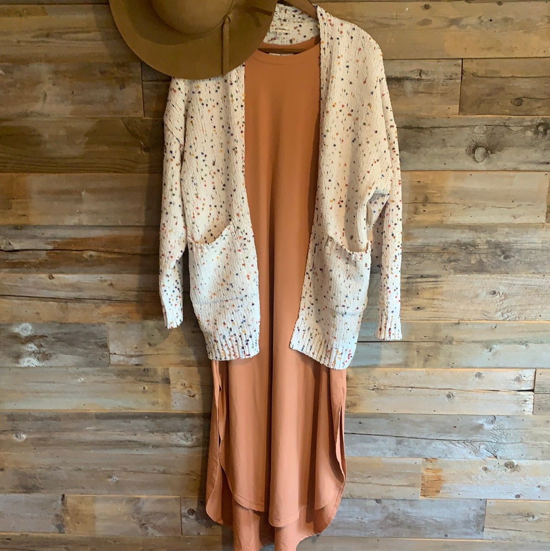 Rusty Peach Maxi Dress - Remembering Ruth Company