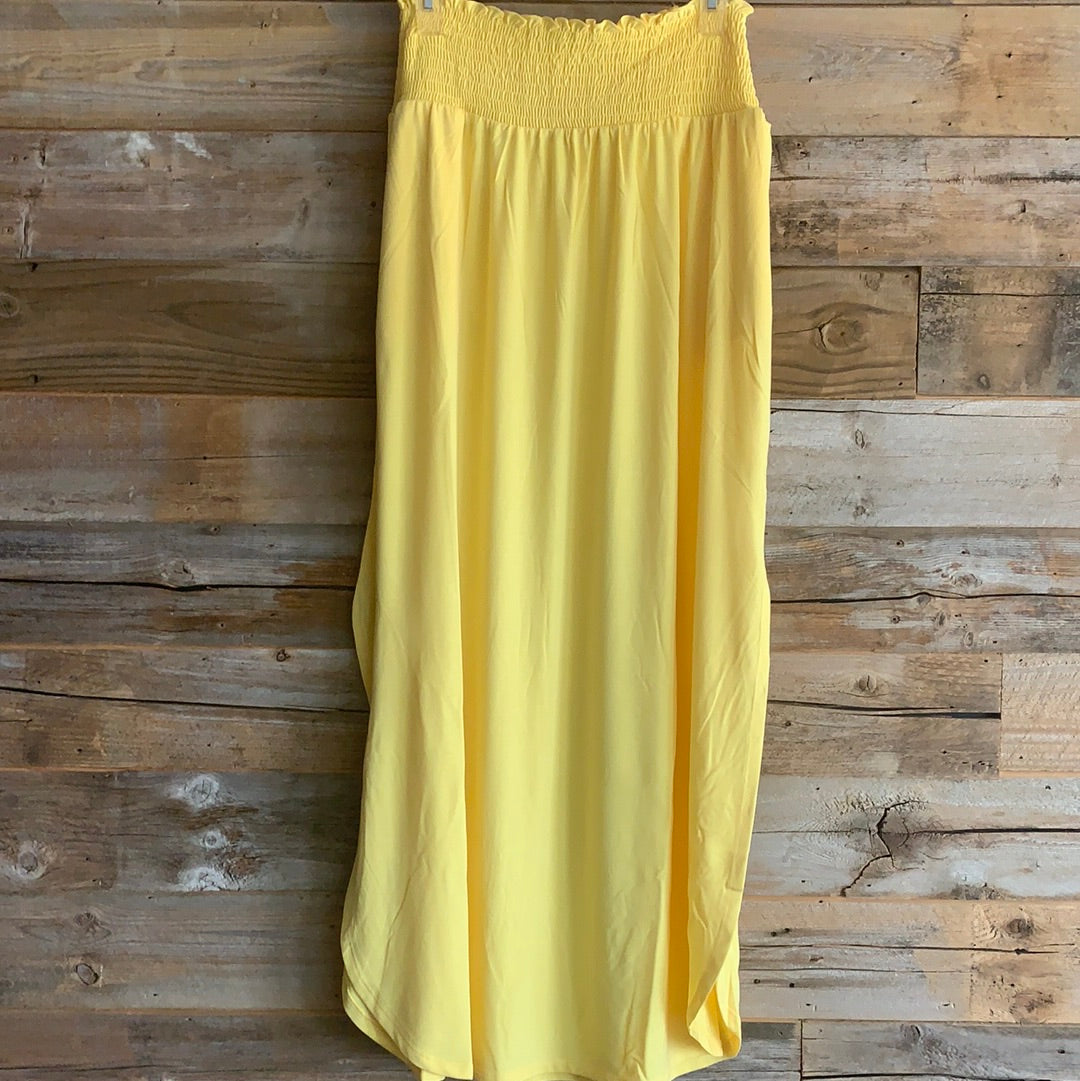 Bright Yellow Maxi Skirt - Remembering Ruth Company